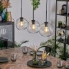 Ripoll Hängeleuchte Glas 20 cm Klar, 3-flammig