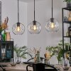 Ripoll Hängeleuchte Glas 20 cm Klar, 3-flammig