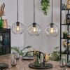 Ripoll Hängeleuchte Glas 20 cm Klar, 3-flammig