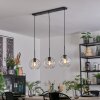 Ripoll Hängeleuchte Glas 20 cm Klar, 3-flammig