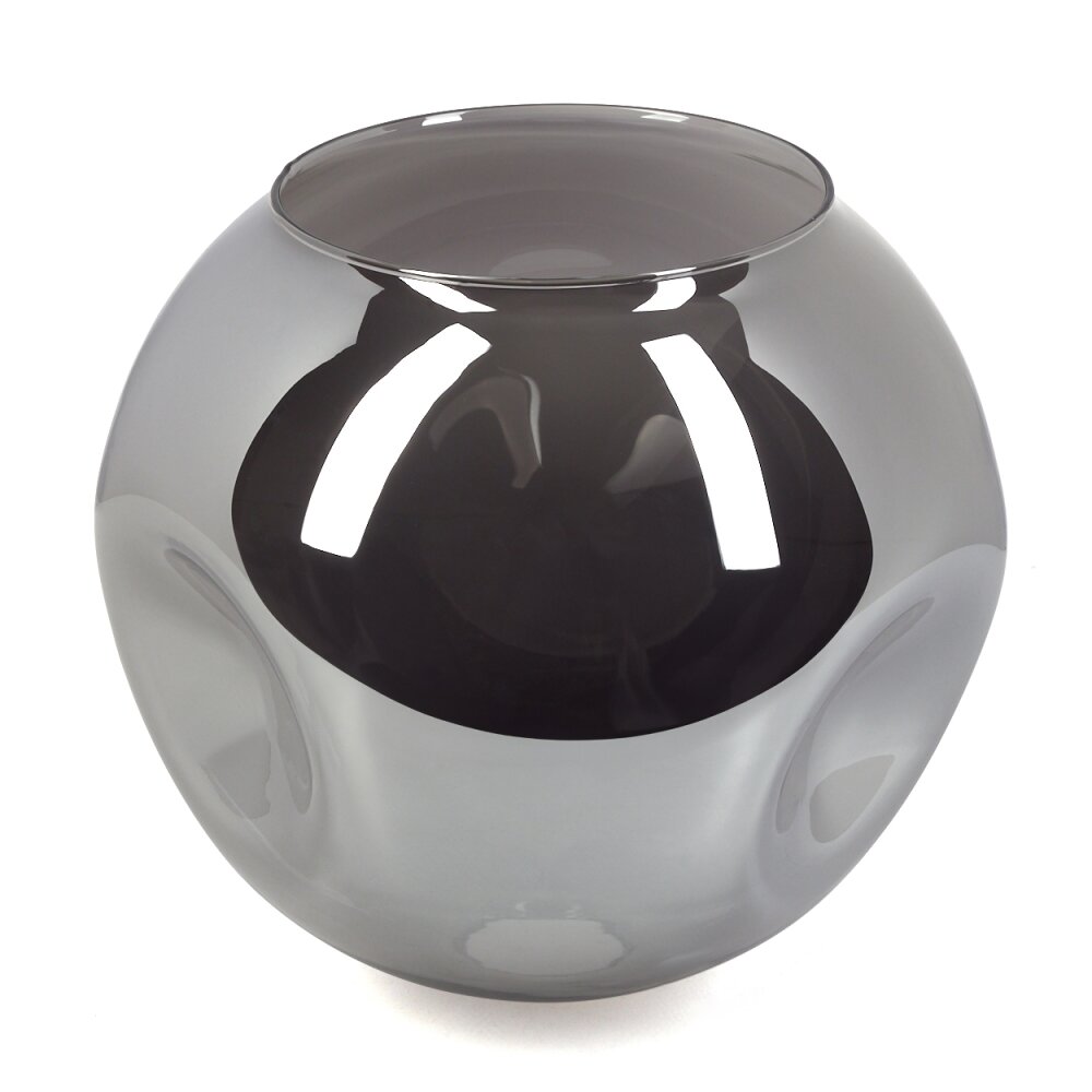 Lampenschirm aus Glas Ripoll Ersatzglas 25 cm Rauchfarben main product photo