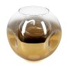 Glaslampenschirm Ripoll Ersatzglas 20 cm Gold, Klar