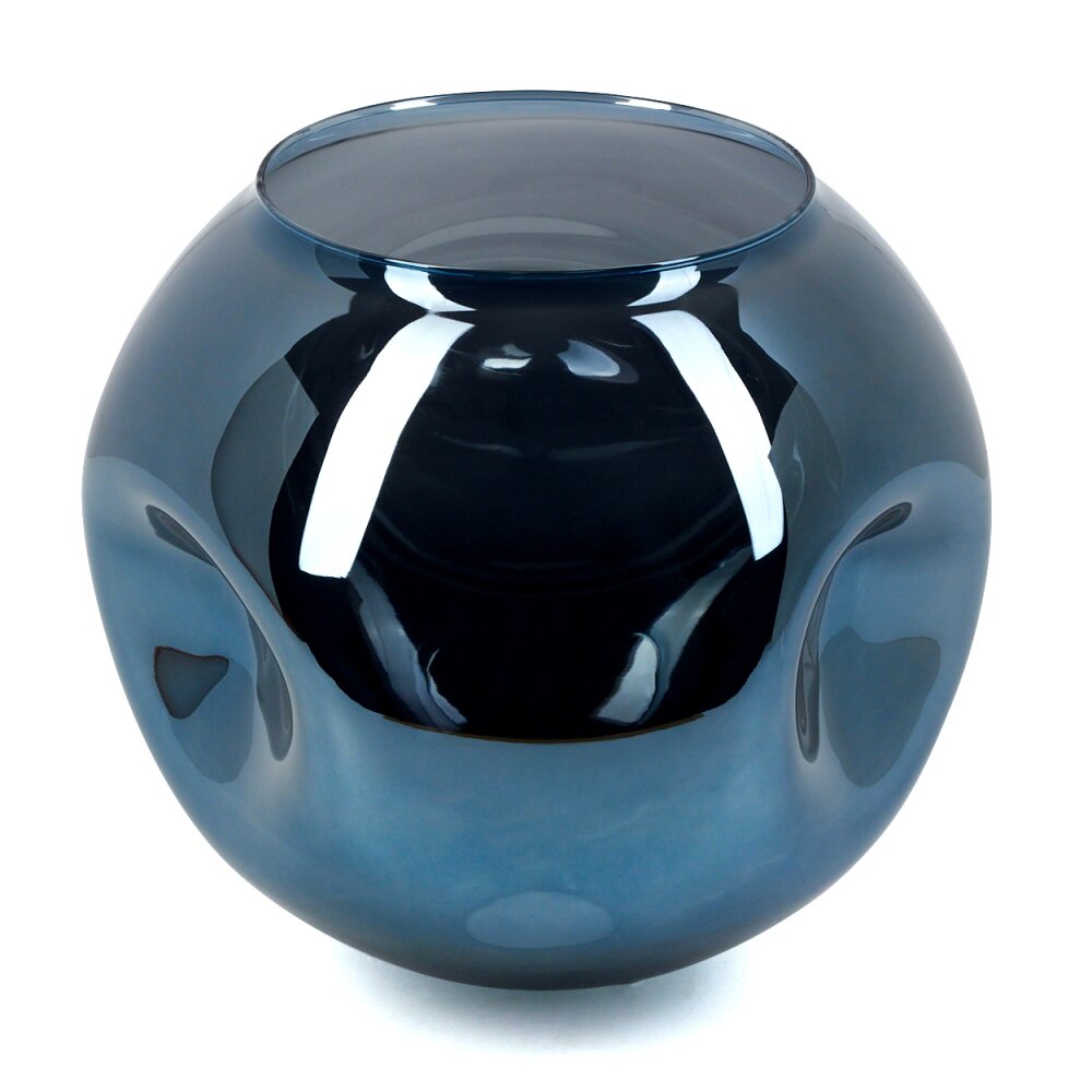 Lampenschirm aus Glas Ripoll Ersatzglas 25 cm Blau main product photo