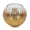 Glas-Lampenschirm Ripoll Ersatzglas 15 cm Gold, Klar