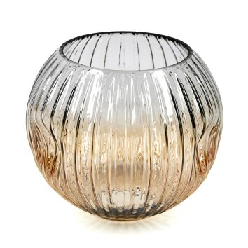 Glas-Lampenschirm Ripoll Ersatzglas 15 cm Bernsteinfarben, Klar