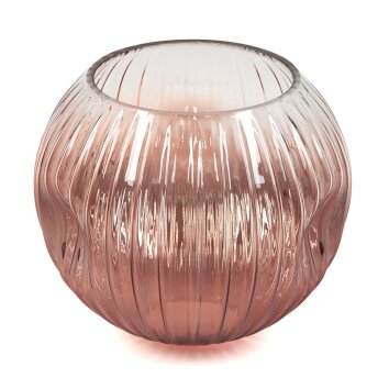 Glas-Lampenschirm Ripoll Ersatzglas 15 cm Klar, Kupferfarben