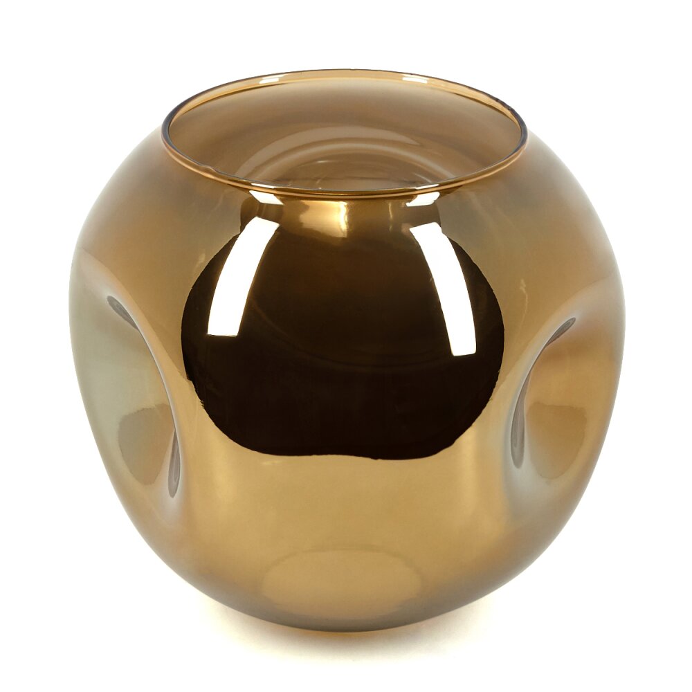 Glas-Lampenschirm Ripoll Ersatzglas 15 cm Gold main product photo