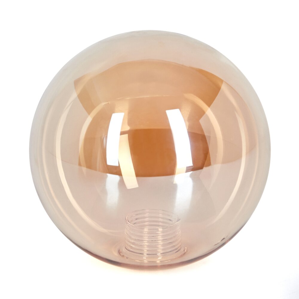 Glas-Lampenschirm Bernado Ersatzglas 10 cm Bernsteinfarben main product photo