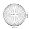 Glas-Lampenschirm Bernado Ersatzglas 12 cm Klar