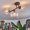 Chehalis Deckenleuchte Glas 15 cm Klar, 3-flammig