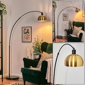 Baloca Stehleuchte 21,5 cm Schwarz, 1-flammig