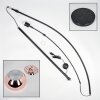 Baloca Stehleuchte 27 cm Schwarz, 1-flammig