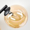 Chehalis Deckenleuchte Glas 15 cm Bernsteinfarben, 3-flammig