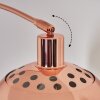 Baloca Stehleuchte 21,5 cm Kupferfarben, Schwarz, 1-flammig