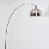 Baloca Bogenlampe 27 cm Nickel-Matt, Schwarz, 1-flammig