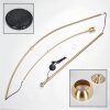 Baloca Stehleuchte 27 cm Gold, Schwarz, 1-flammig