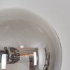 Chehalis Wandleuchte Glas 12 cm Bernsteinfarben, Rauchfarben, 3-flammig