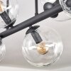 Gastor Deckenleuchte Glas 15 cm Klar, 6-flammig