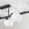 Gastor Deckenleuchte Glas 15 cm Weiß, 10-flammig