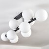 Gastor Deckenleuchte Glas 15 cm Weiß, 10-flammig