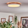 Hiral Deckenleuchte LED Naturfarben, Weiß, 1-flammig