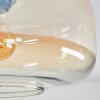 Boza Deckenleuchte Glas 28 cm Bernsteinfarben, Klar, 1-flammig