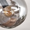 Gastor Deckenleuchte Glas 15 cm Rauchfarben, 6-flammig