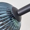 Koyoto Deckenleuchte Glas 15 cm Blau, Grün, Kupferfarben, 8-flammig