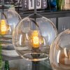 Koyoto Hängeleuchte Glas 20 cm Bernsteinfarben, Klar, 3-flammig