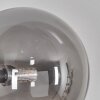 Chehalis Wandleuchte Glas 12 cm Rauchfarben, 3-flammig