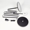 Dillingby Stehleuchte LED Schwarz, 2-flammig