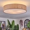 Foggia Deckenleuchte 60 cm Nickel-Matt, 3-flammig