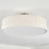 Foggia Deckenleuchte 50 cm Nickel-Matt, 3-flammig