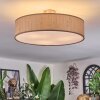 Foggia Deckenleuchte 50 cm Nickel-Matt, 3-flammig