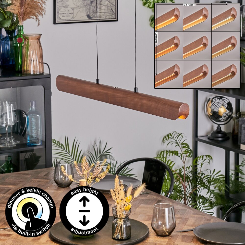 Fugelsta Pendelleuchte LED Schwarz, 1-flammig main product photo