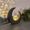 Benevento Solarleuchte LED Grau, 1-flammig