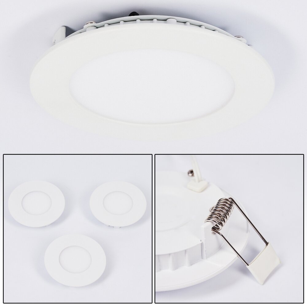 Finsrud Einbauleuchte 3er Set LED Weiß, 1-flammig main product photo