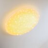 Deckenleuchte Grums LED Weiß, 1-flammig, Fernbedienung
