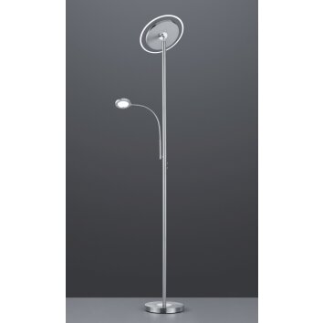 Reality ACKBAR Deckenfluter LED Nickel-Matt, 1-flammig