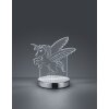 Reality Karo Tischleuchte LED Chrom, 1-flammig