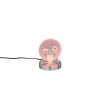 Reality SMILEY Tischleuchte LED Chrom, 1-flammig, Farbwechsler