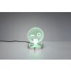 Reality SMILEY Tischleuchte LED Chrom, 1-flammig, Farbwechsler