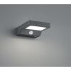 Reality Fomosa Solar-Außenwandleuchte LED Anthrazit, 1-flammig, Bewegungsmelder