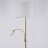 Vezza Stehleuchte Messing, 2-flammig