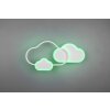 Reality Cloudy Deckenleuchte LED Weiß, 1-flammig, Fernbedienung, Farbwechsler