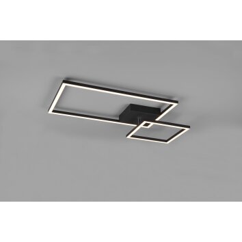 Reality Padella Deckenleuchte LED Schwarz, 1-flammig