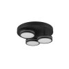 Trio Franklin Deckenleuchte LED Anthrazit, 3-flammig