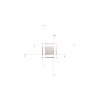 Reality Route Deckenleuchte LED Nickel-Matt, 4-flammig