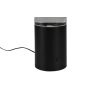 Reality Glitter Tischleuchte LED Schwarz, Transparent, Klar, 1-flammig