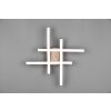 Reality Route Deckenleuchte LED Holzoptik, Schwarz, 1-flammig